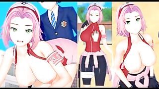Sakura Haruno – Busty beauty does everything you ask for in Naruto hentai porn