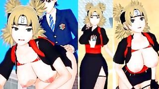 Temari from Naruto Koikatsu Sex on a Sports Field