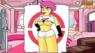 Visit the horny Nun in The Simpsons hentai porn