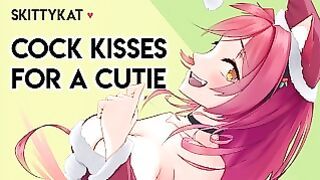 Horny teen in dick kissing ASMR