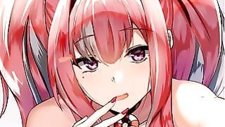 Bremerton – Busty redhead makes you eat your cum in JOI CEI hentai