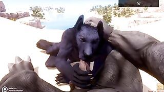 Psycho Life Black Wolf Gets Pounded Pov Furry