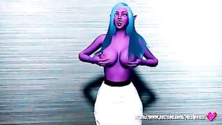 Busty Elf Gets Her Big Tits Enlarged