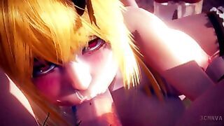 Fox Housekeeper in Futa Mansion 3d