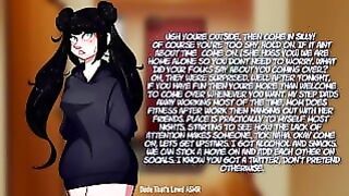 The date went right until her cock appears (ASMR story)