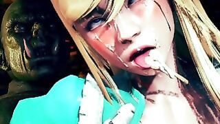 Horny Orc Fucks Jailed Princess