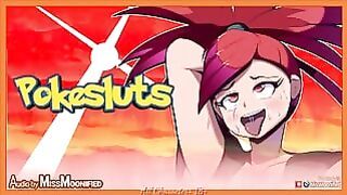 Horny teens in exclusive audio Pokemon ASMR