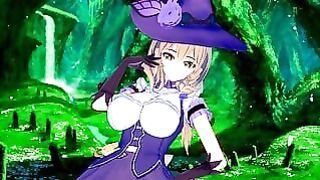 Genshin Impact: Busty Witch Lisa Wants Semen (3d Hentai)