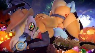 FUTA FURRY takes care of her submissive girlfriend