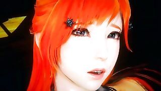 Orihime Inoue – Redhead beauty with massive tits enjoy hardcore fuck in Bleach hentai porn