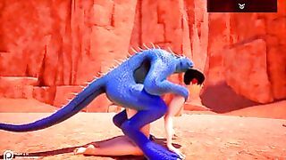 Nasty Life Blue Lizard Scaly Porn (jenny and Corbac)