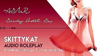 Asmr || Sneaky Dormitory Sex With a Playful Fellow