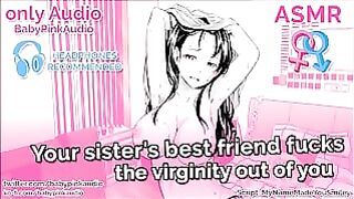 Asmr Your Sister’s Best Friend Fucks the Virginity Out of You (audio Roleplay)