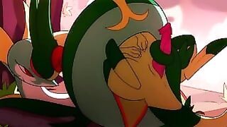 Patreon Blitzdrachin : Straight Yiff Animation , Anime , Bondage , Masturbation , Mistress , Jizz