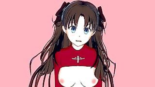 Fate  Rin Tohsaka 3d Hentai Private