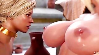 Futa Cassie Cage, Sindel 3d Group Futanari