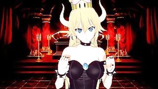 Bowsette Bounces on Dick (3d Hentai)