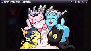 Trap the Cat flash game all scenes