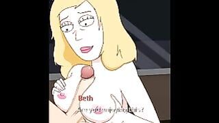 Rick and Morty – a Way Back House – Fuck Scene Only – Part 2 Beth #2 By Loveskysanx