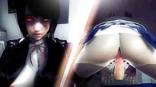 date a Live] Pov Kurumi Dominates You at Public Toilet (3d Porn)