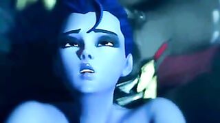 Widowmaker Getting Fucked from Behind By Doomcock With Sounds