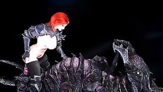 Chaurus Nightmare Mod Tough from Behind