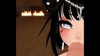 Pov Vtuber Cartoon Babe Sucking Your Dick