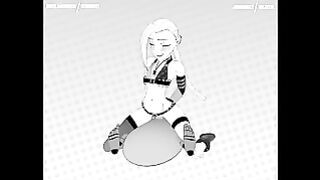 Jinx Has Fun With Robo-dicks (with Sound By Mikaelya)