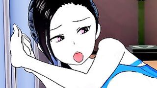 Wii Fit Trainer Fucks After Workout