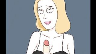 Rick and Morty – a Way Back Place – Sex Scene Only – Part 3 Beth #3 By Loveskysanx