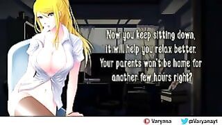 Big Titty Czech Tutor Helps You Concentrate…[handjob Audio]