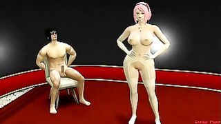 La Boda De Sakura Parte 2 Naruto Hentai Netorare Esposa Recien Casada Follada Al Frente Del Marido Cornudo