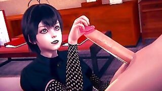 Mavis Does a Deep Throat Oral Sex While No One Sees | Hentai Md