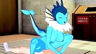 Pokemon Eevolution Vaporeon Hentai Wide