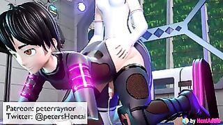Futa Vs Guy Cumming (loop With Asmr Sound) 3d Animation Hentai Cartoon Blender Sfm Futanari Chick