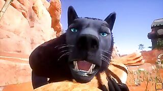 Insane Life Tiger Furry Girl With Wolf (furry Girl Pov)