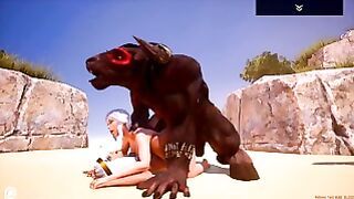 2 Girls 1 Bull (group-sex)