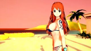 Futa  One Piece – Perona X Nami – Hentai