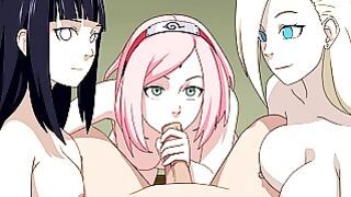 Kunoichi Trainer POV Blowjob from Hot Naruto Girls
