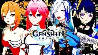 Genshin Impact Hentai Compilation (shenhe, Yae Miko, Yoimiya, Raiden Shogun)