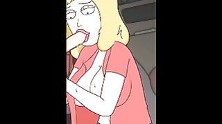 Rick and Morty – a Way Back House – Sex Scene Only – Part 5 Beth #5 By Loveskysanx