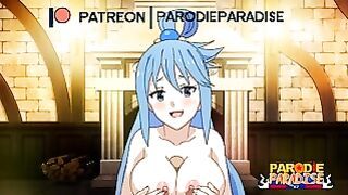 Konosuba Xxx Aqua Butt Tits
