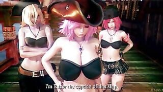 Monster Realm 2 : Pirate and the Beast Below the Ocean [3d] [honey Select]