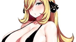 Hentai Ass Joi | Pokemon Cynthia Fucks You Good
