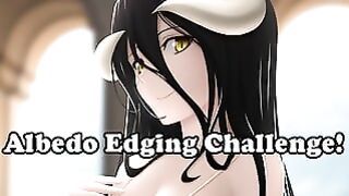 Albedo from Overlord Jerk to the Beat JOI