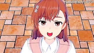 Fucking Mikasa Mikoto from Toaru Kagaku No Railgun – Anime Hentai