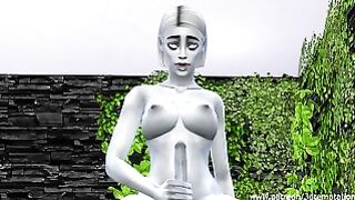 3d Robot Futa 3d Masturbate