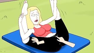 Rick and Morty – a Way Back Household – Sex Scene Only – Part 37 Beth Yoga Masturbation By Loveskysanx