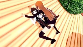 Futaba Sakura Futanari 3d Makoto Niijima Persona 5