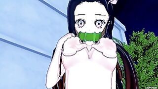 Demon Slayer Nezuko Shinobu 3d Anime
